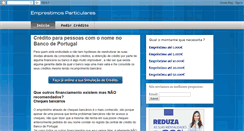 Desktop Screenshot of emprestimosparticulares.com