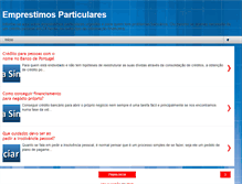 Tablet Screenshot of emprestimosparticulares.com